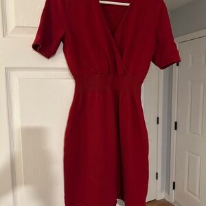 Liz Claiborne Scarlet Wrap Mini Dress